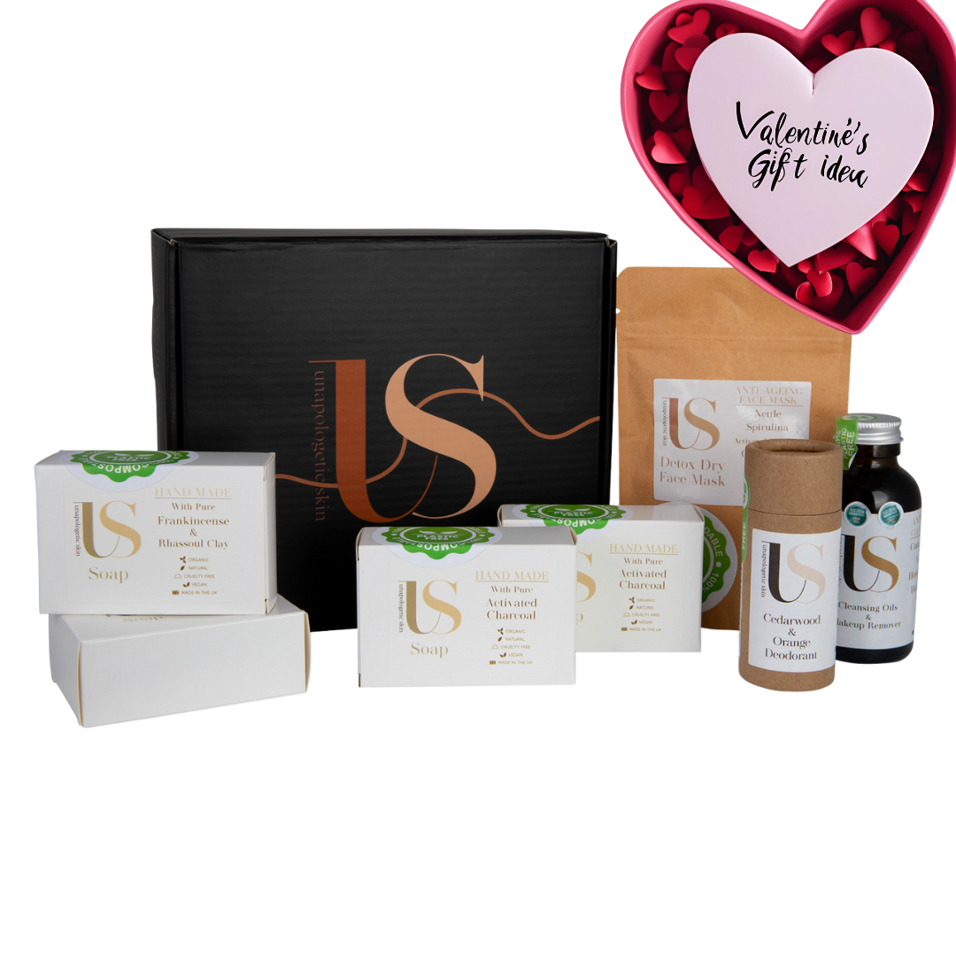 Organic & Natural 7 Piece Gift Set for Skincare and Comfortable Skin