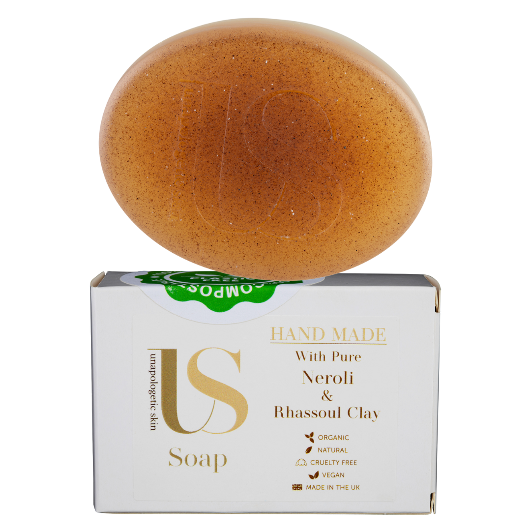 Handmade Organic & Natural Neroli & Rhassoul Clay soap