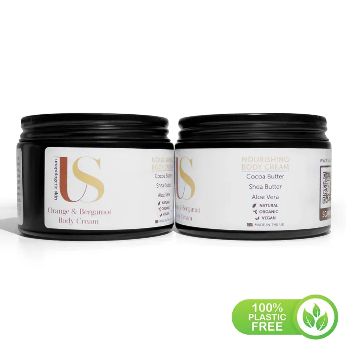 Orange and Bergamot Body Cream Duo